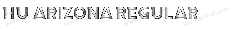 Hu_Arizona Regular字体转换